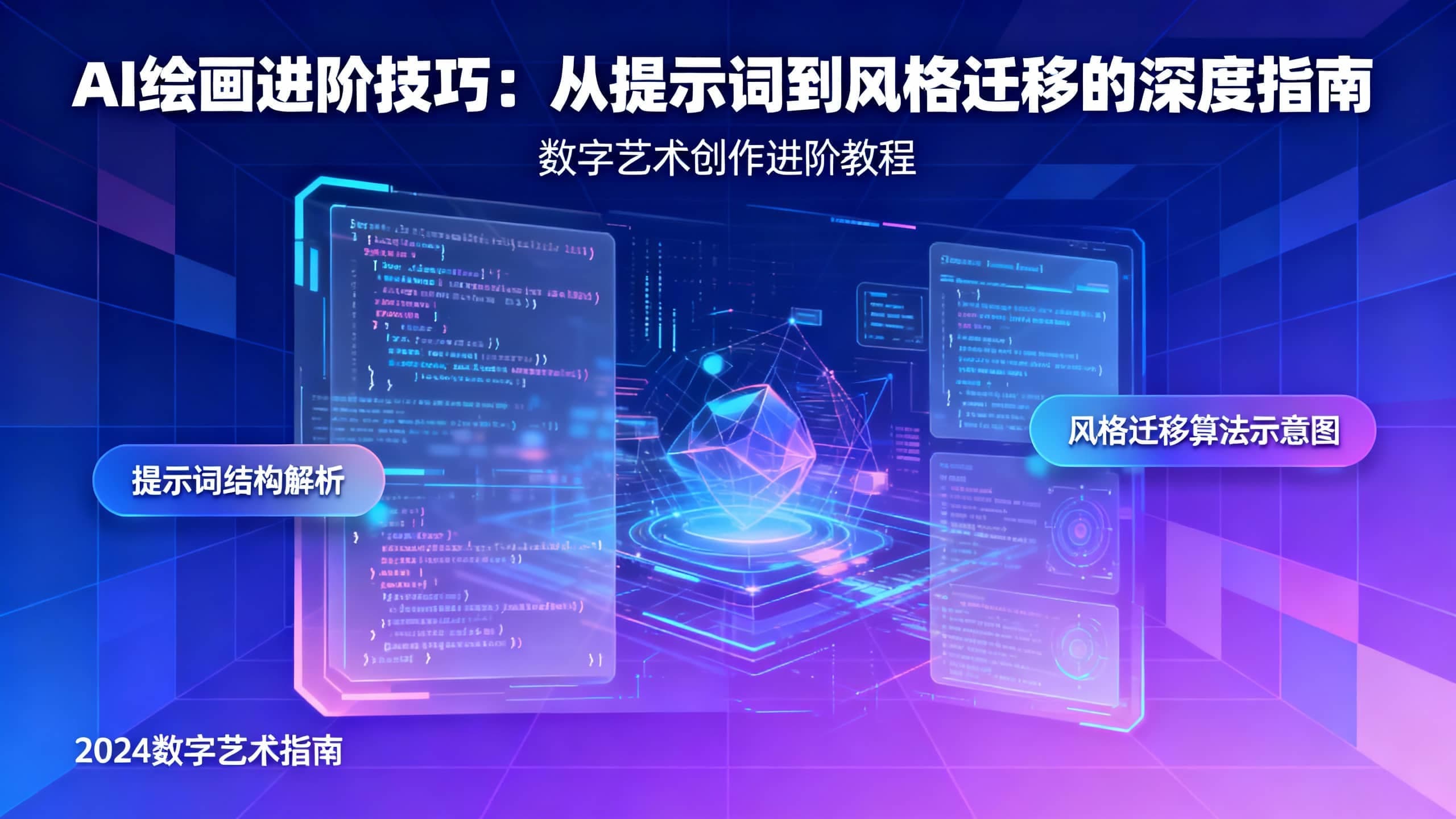 AI绘画进阶技巧：从提示词到风格迁移的深度指南