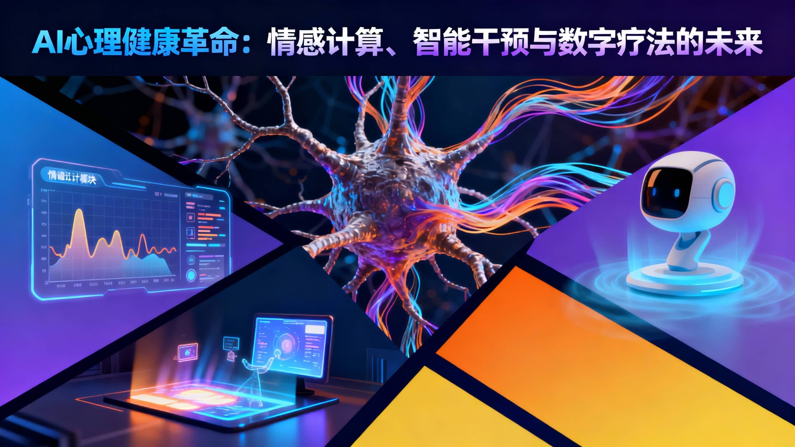 AI心理健康革命：情感计算、智能干预与数字疗法的未来