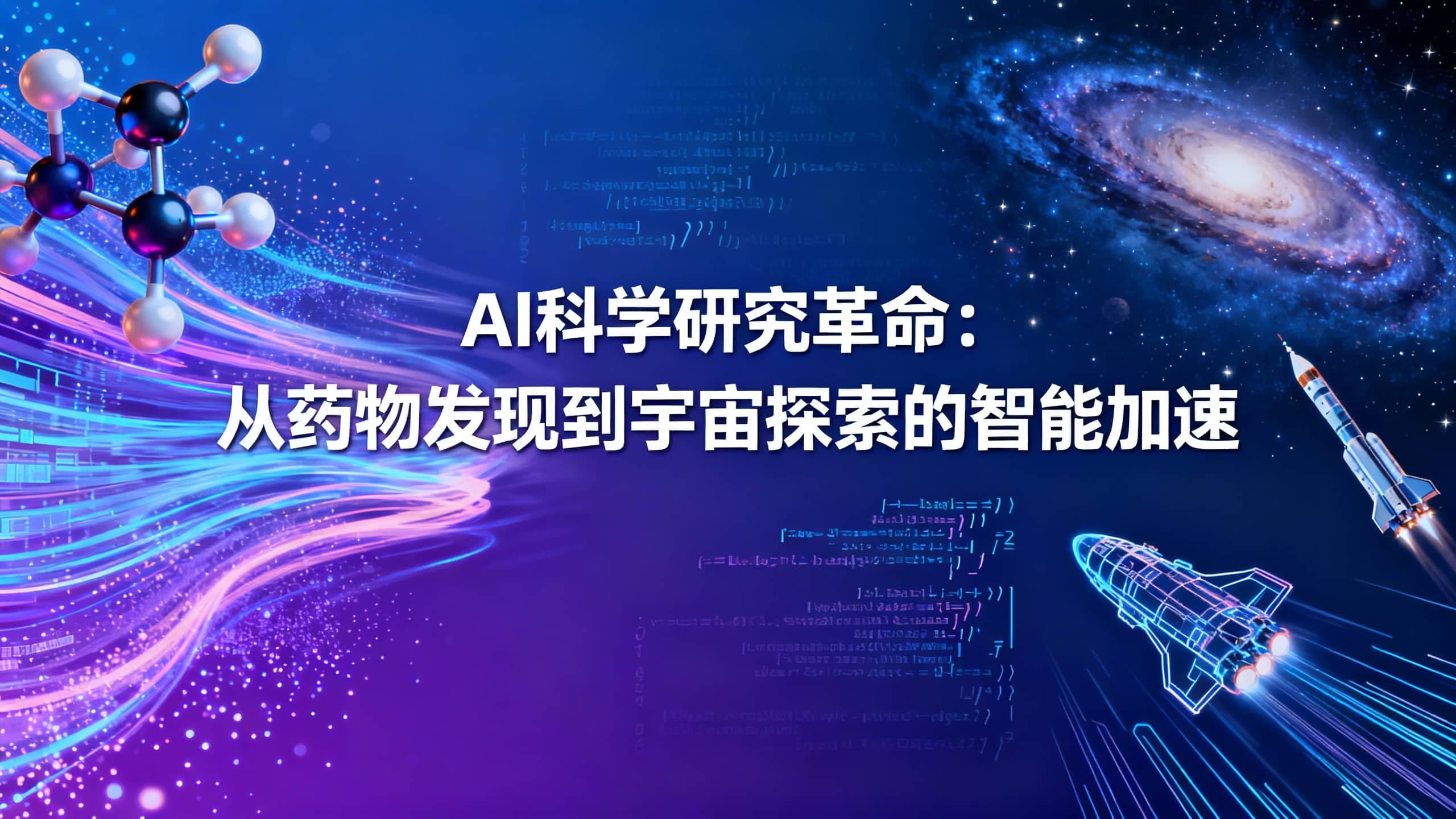 AI科学研究革命：从药物发现到宇宙探索的智能加速