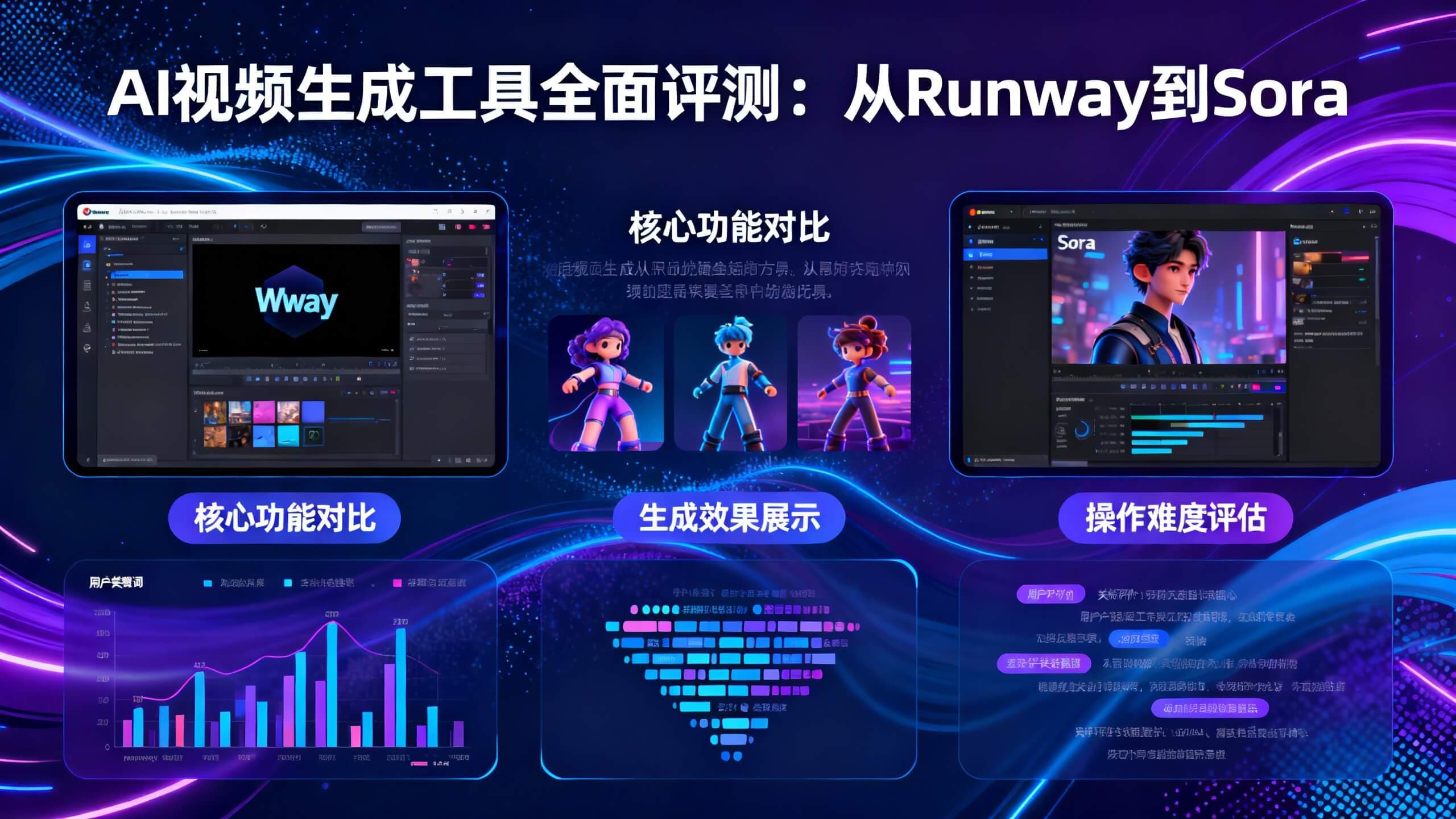 AI视频生成工具全面评测：从Runway到Sora
